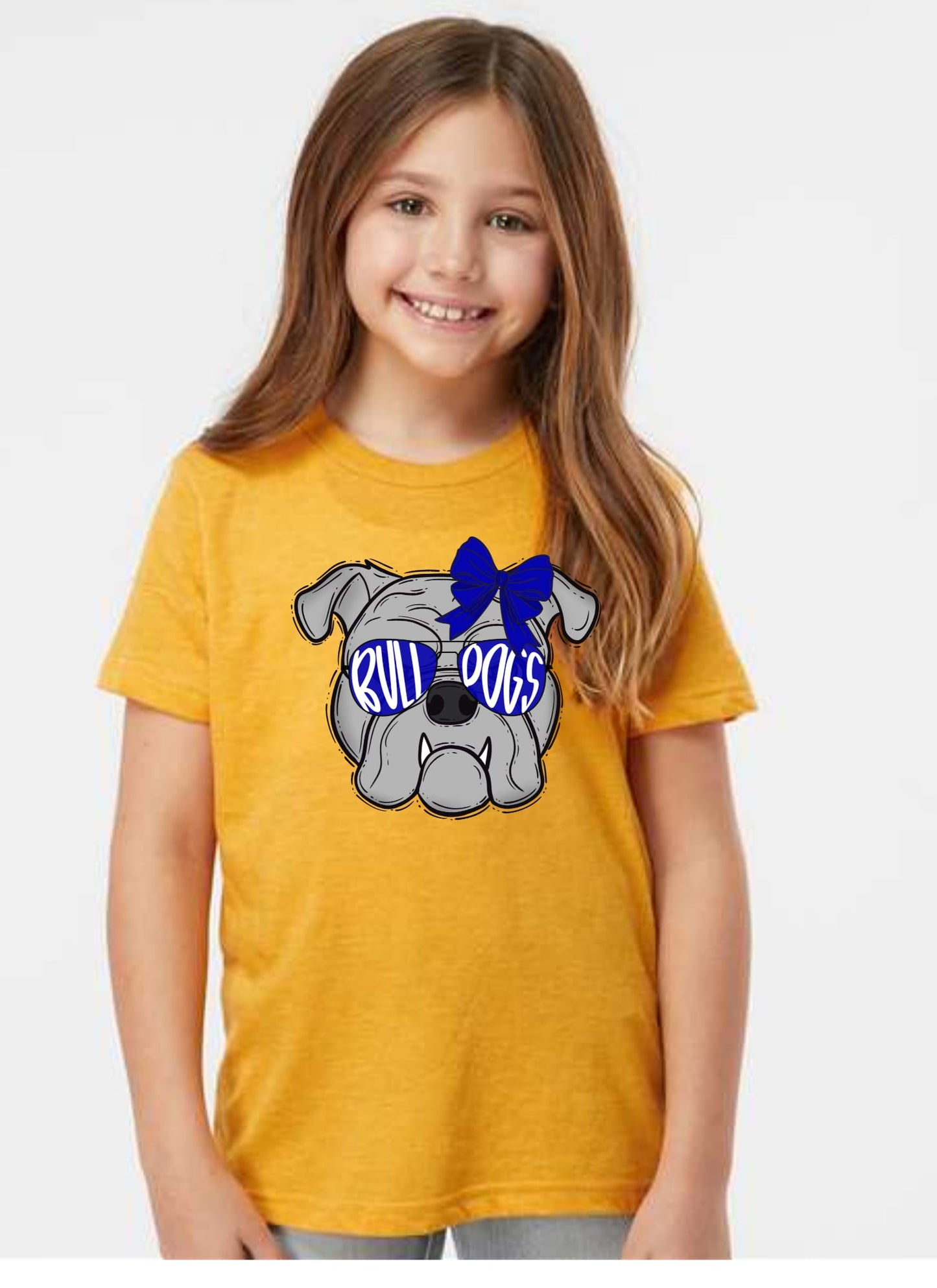 Bulldog Head | Youth Graphic Tee