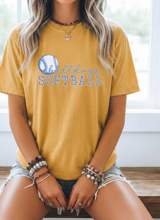 Bulldogs Softball | Graphic Tee
