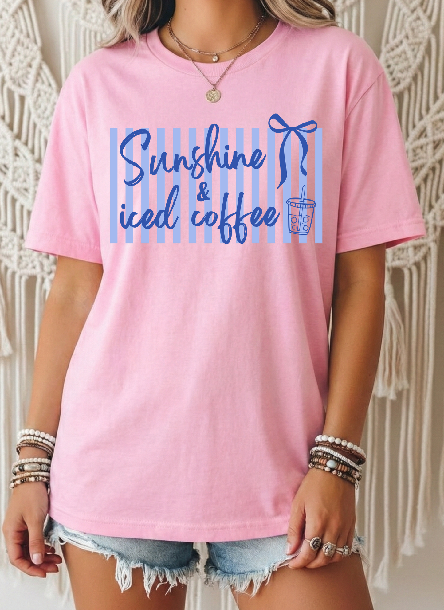 Sunshine & Iced Coffee- Multiple Colors Available
