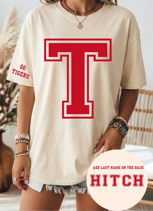 "T" Varsity Letter Tee