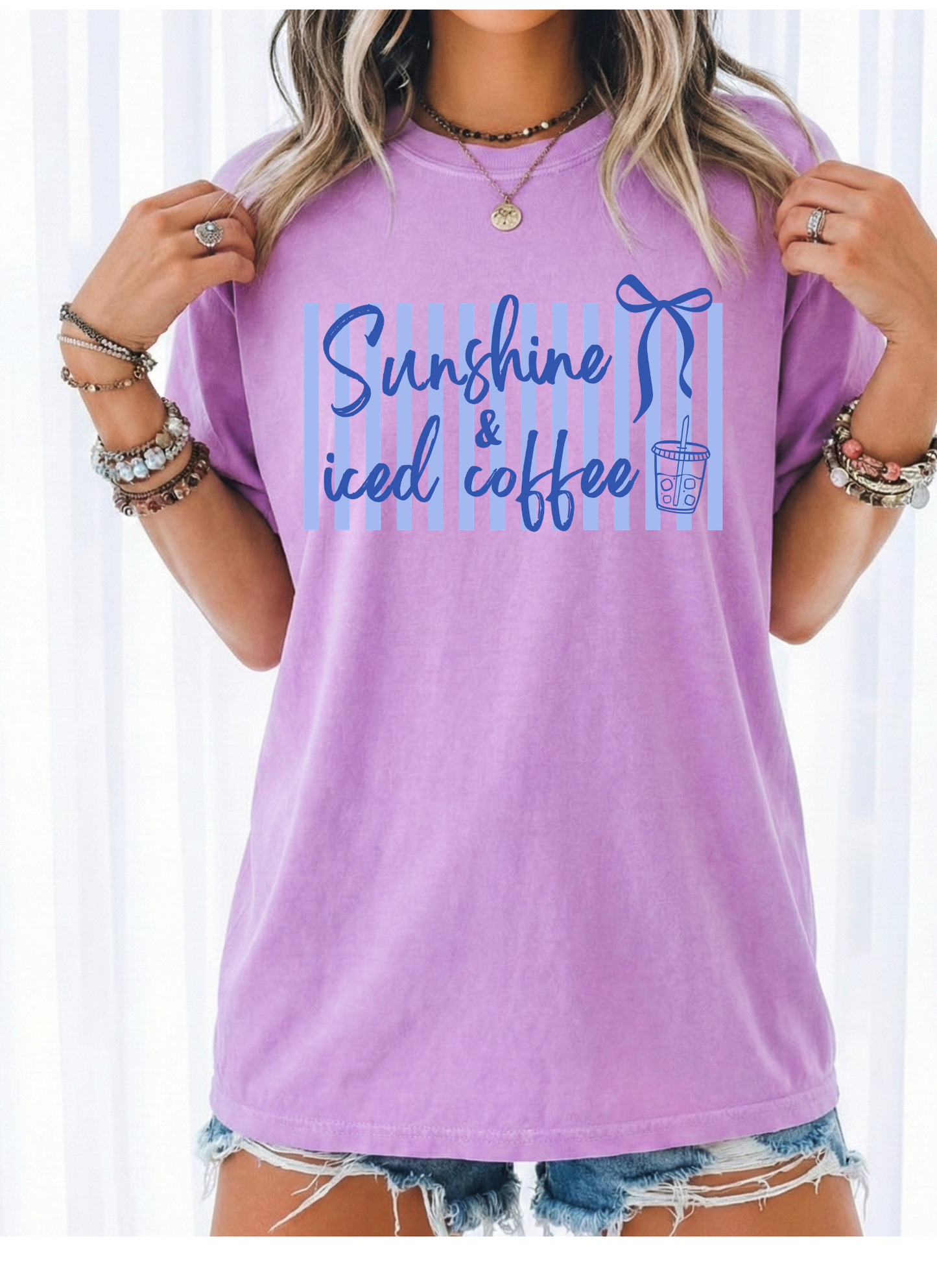 Sunshine & Iced Coffee- Multiple Colors Available