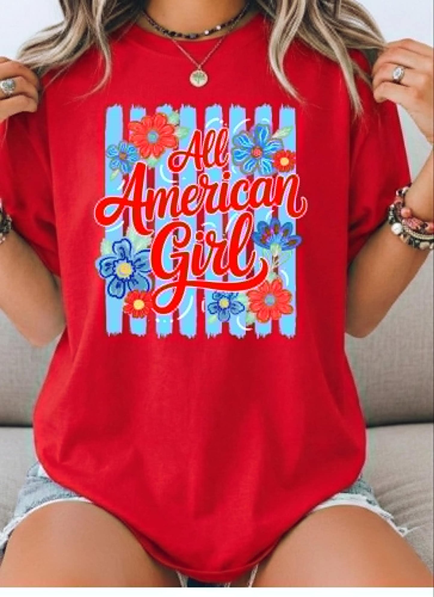 All American Girl Tee Youth